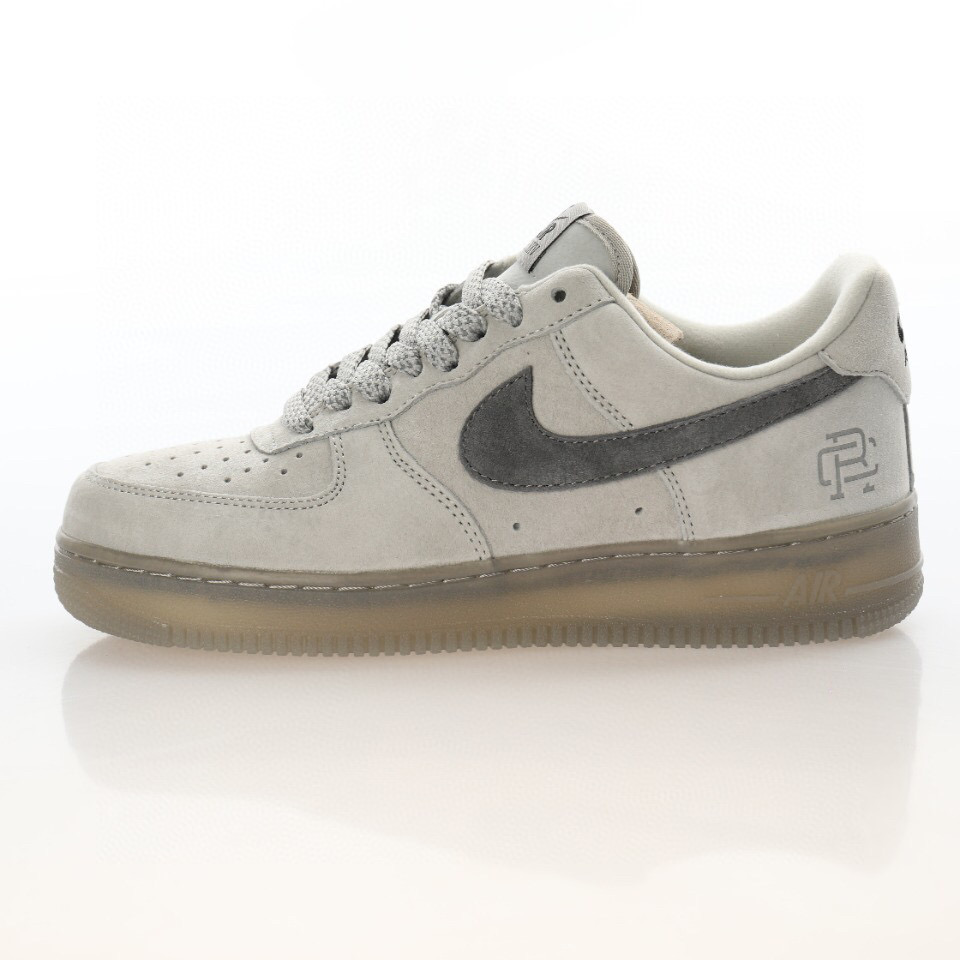 nike air force 1 - Gris Negro