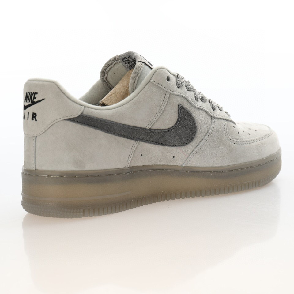 nike air force 1 - Gris Negro