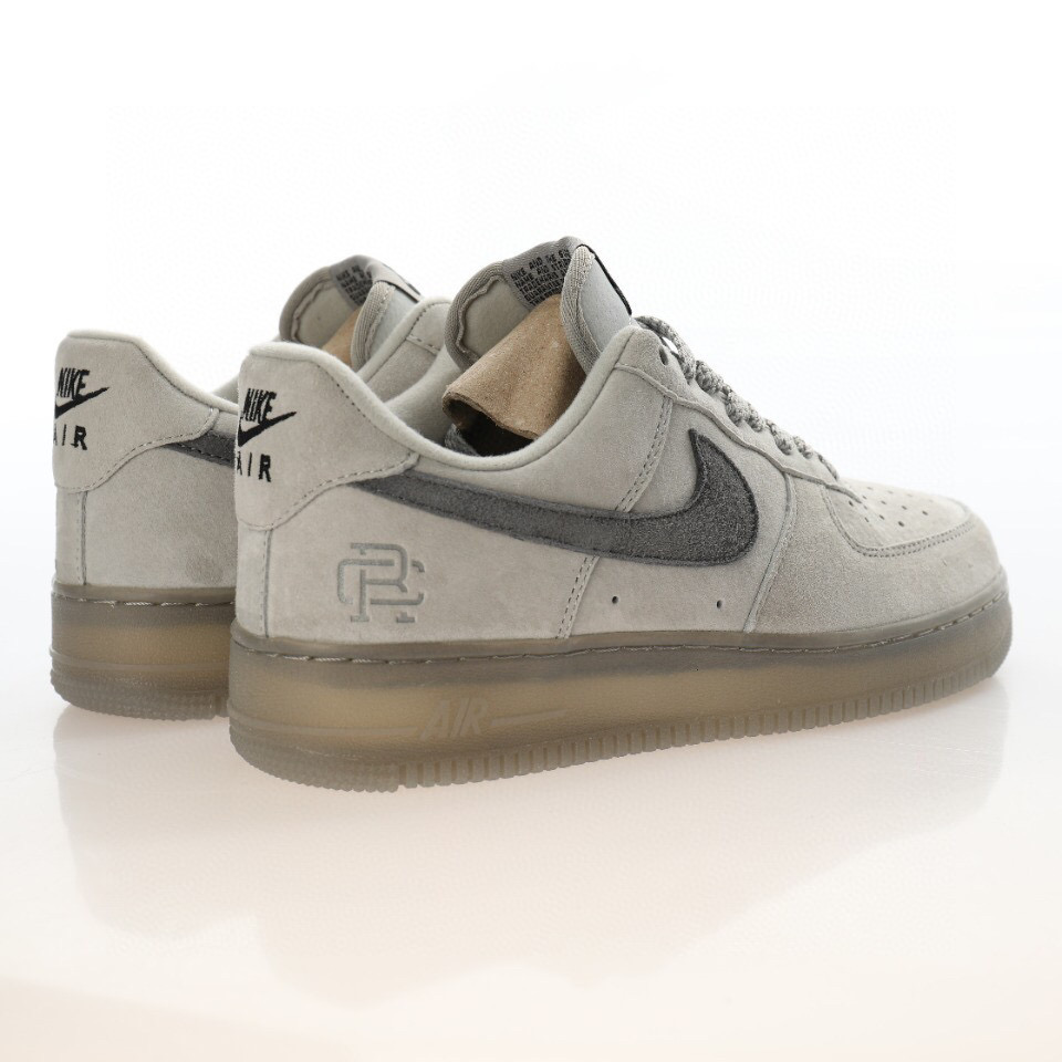 nike air force 1 - Gris Negro