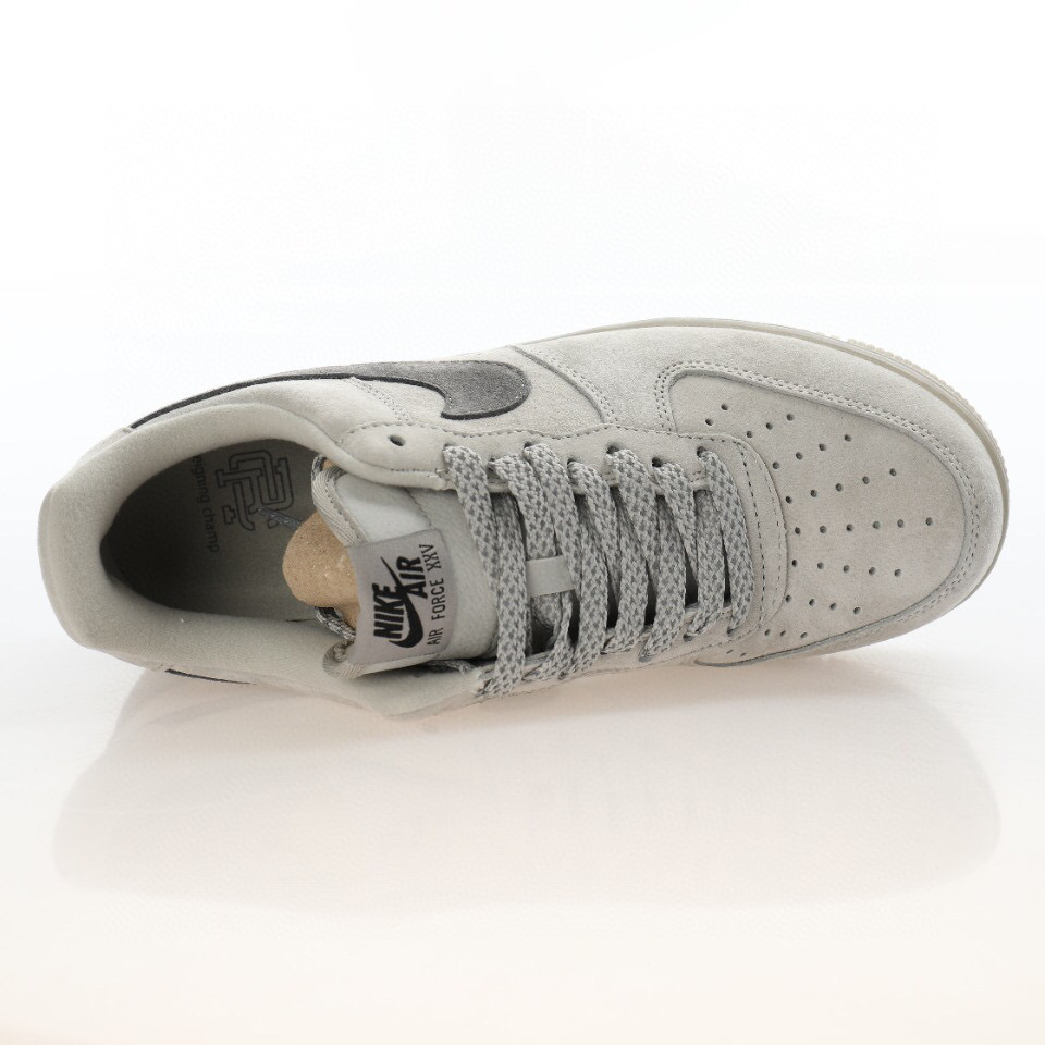 nike air force 1 - Gris Negro