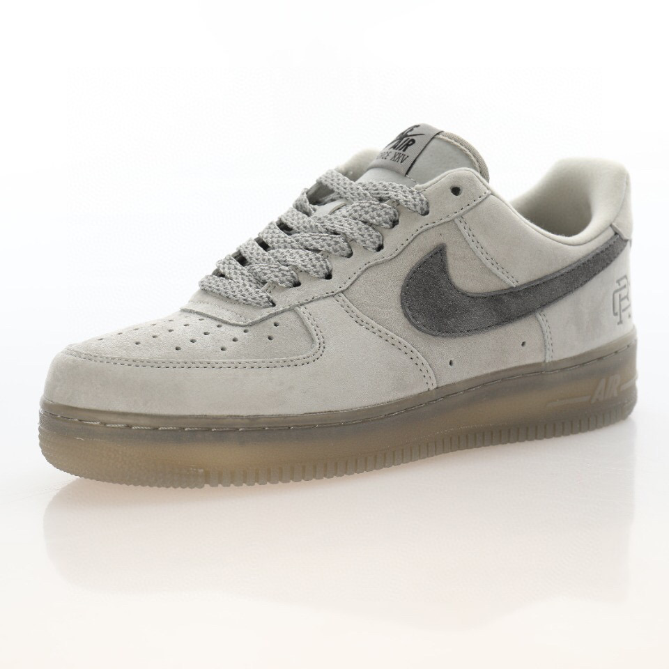 nike air force 1 - Gris Negro