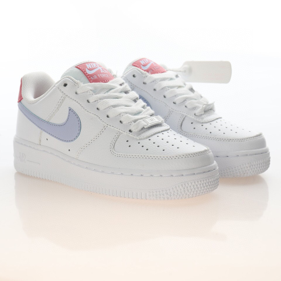 nike air force 1 - Rosado Morado Blanco