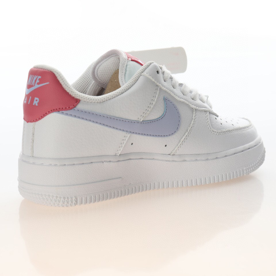 nike air force 1 - Rosado Morado Blanco