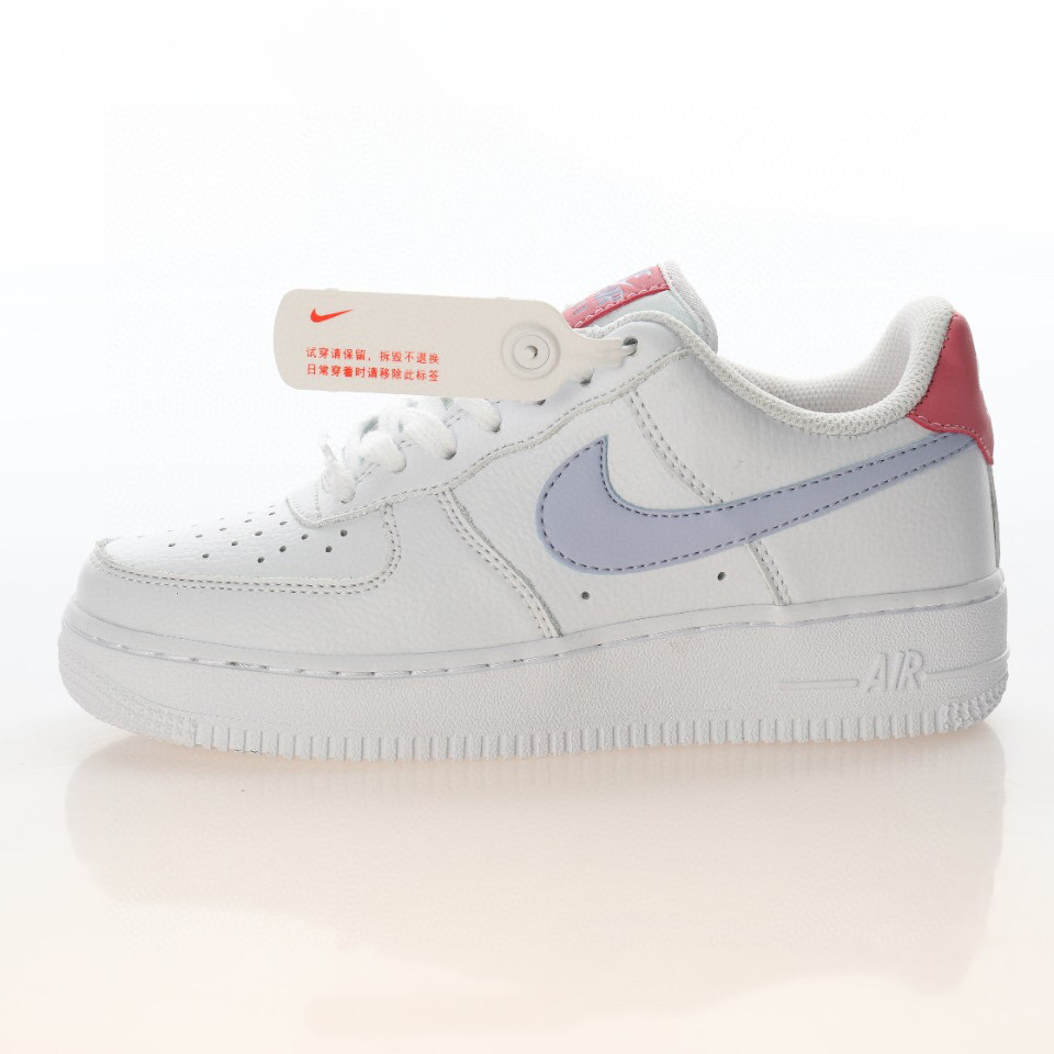 nike air force 1 - Rosado Morado Blanco