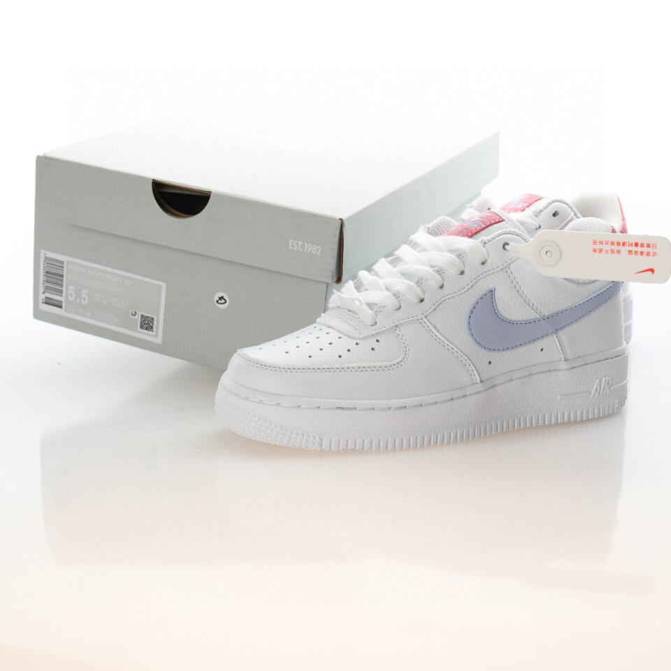 nike air force 1 - Rosado Morado Blanco