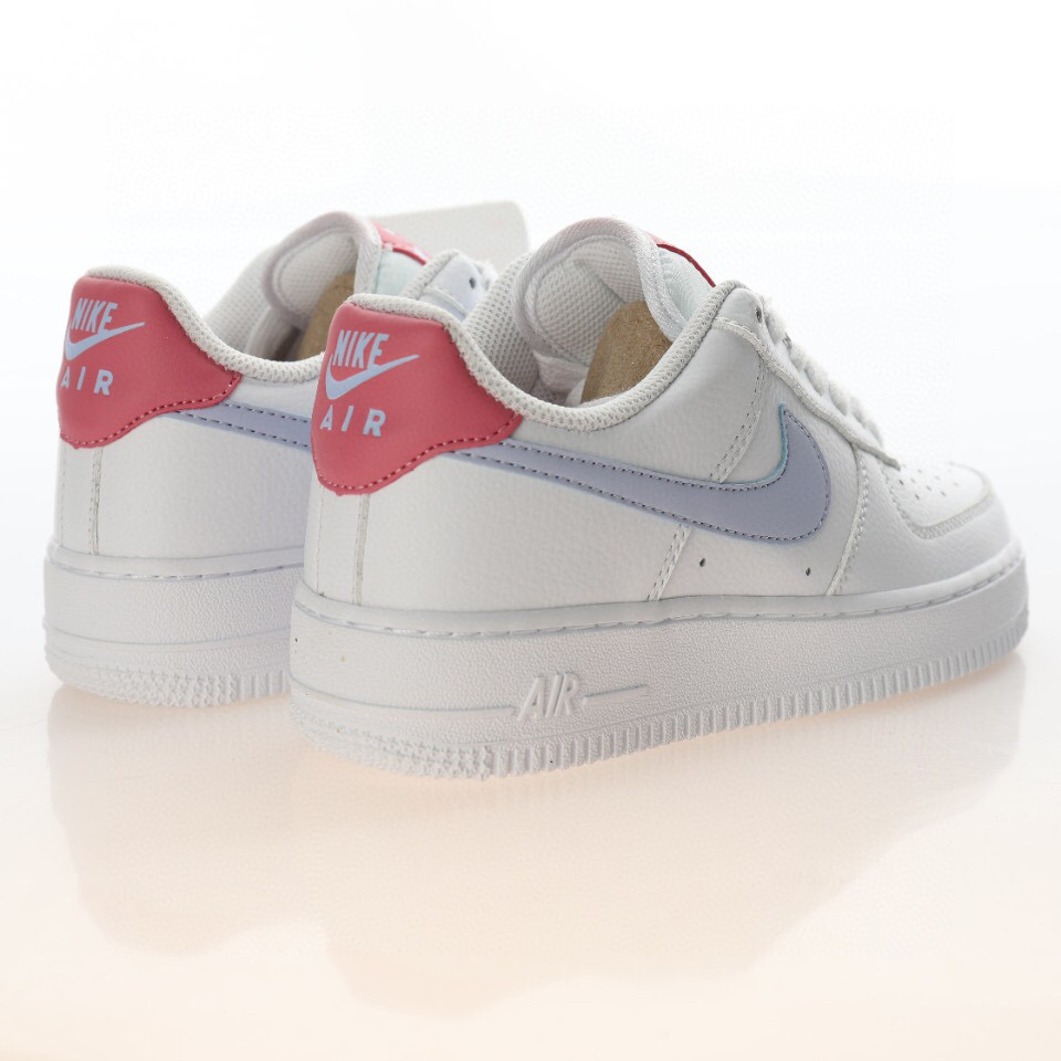 nike air force 1 - Rosado Morado Blanco