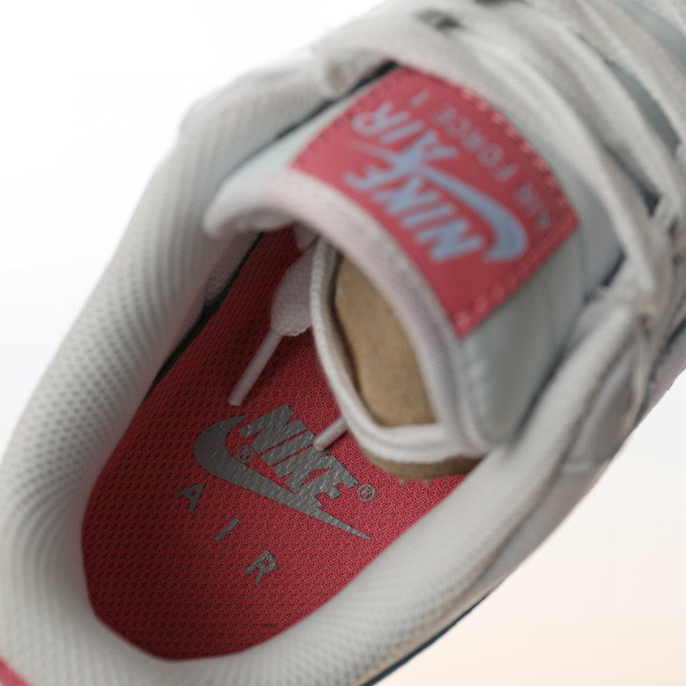 nike air force 1 - Rosado Morado Blanco