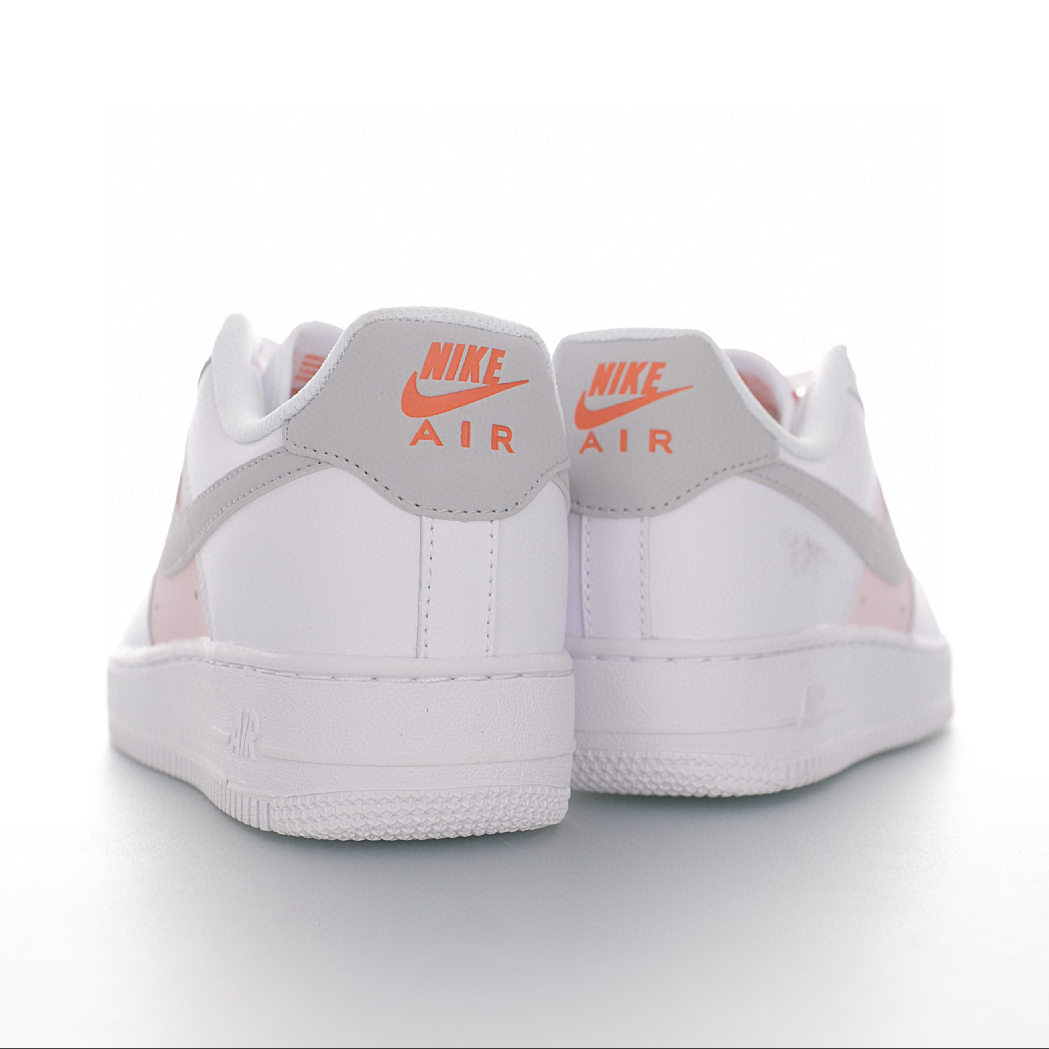 nike air force 1 - Blanco Gris Rosado