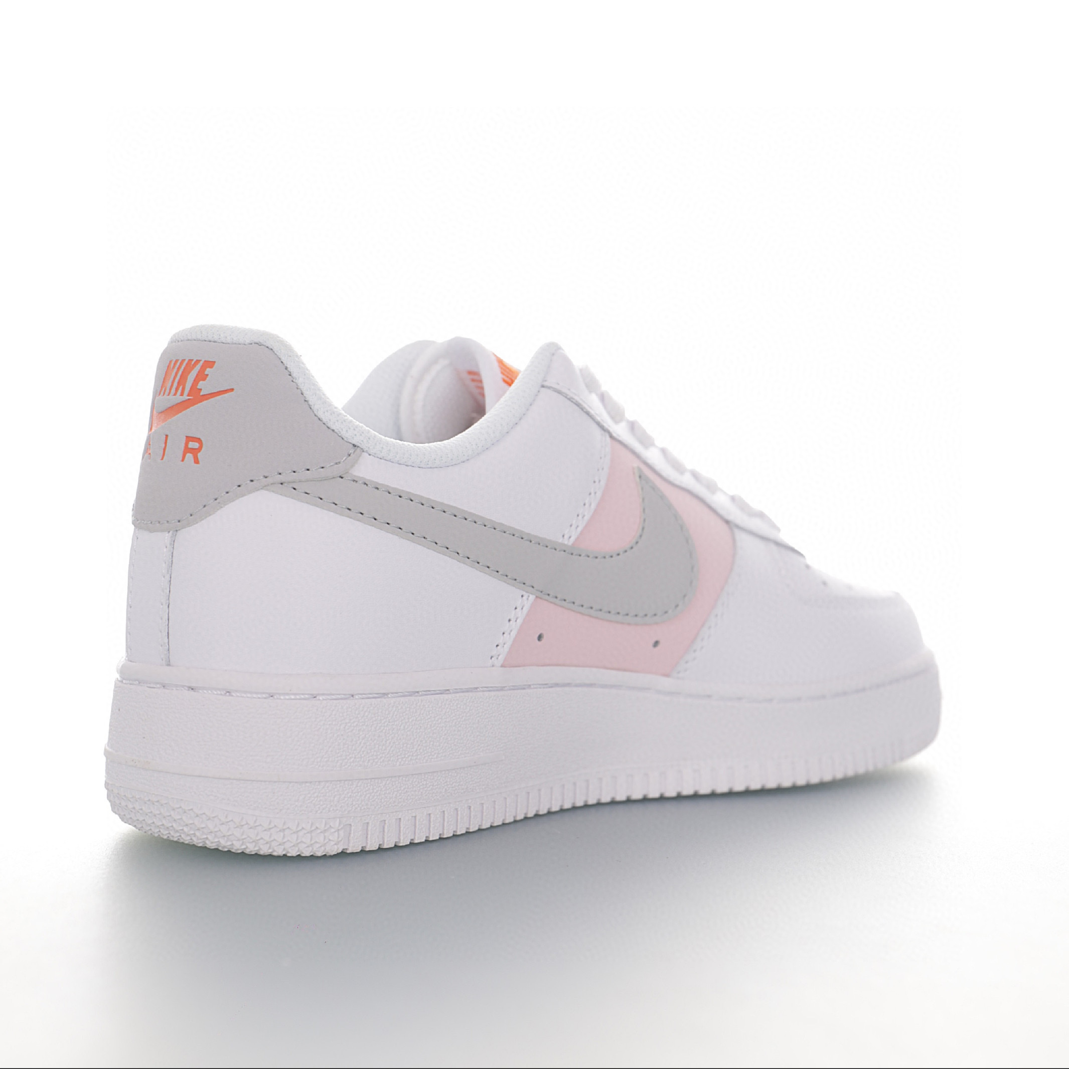 nike air force 1 - Blanco Gris Rosado