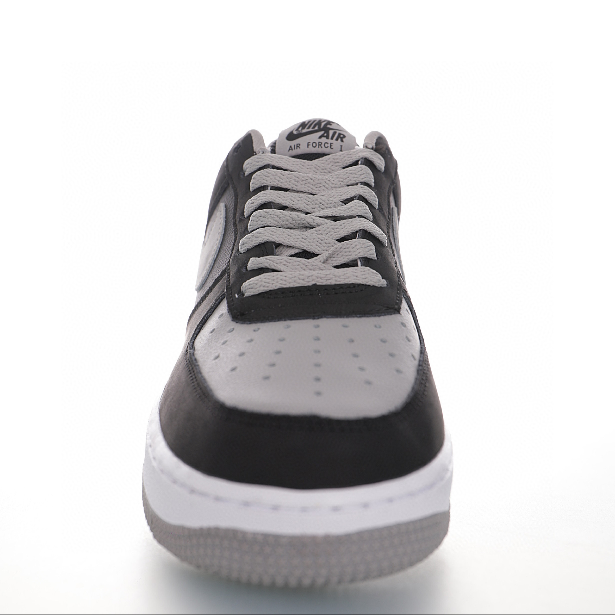 nike air force 1 - Negro Gris Blanco
