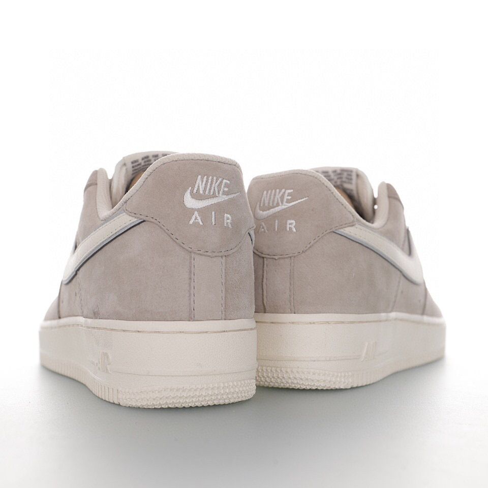 nike air force 1 - Gris Blanco