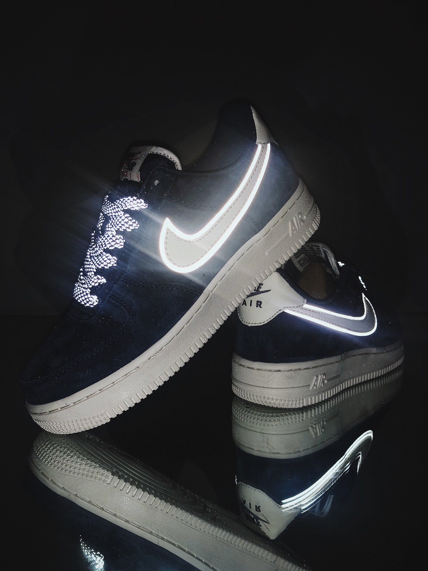 nike air force 1 - Azul Blanco