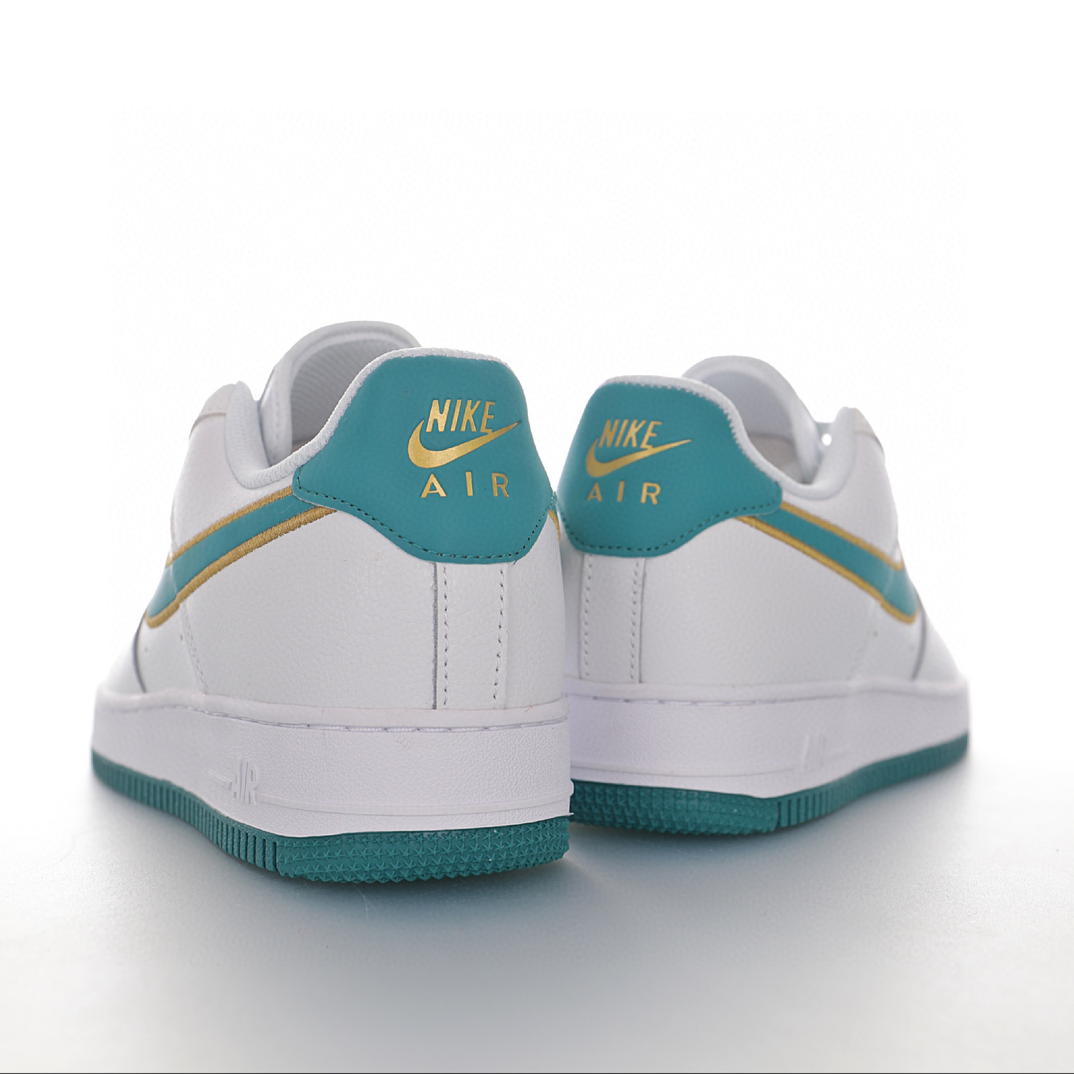 nike air force 1 - Verde Dorado Blanco