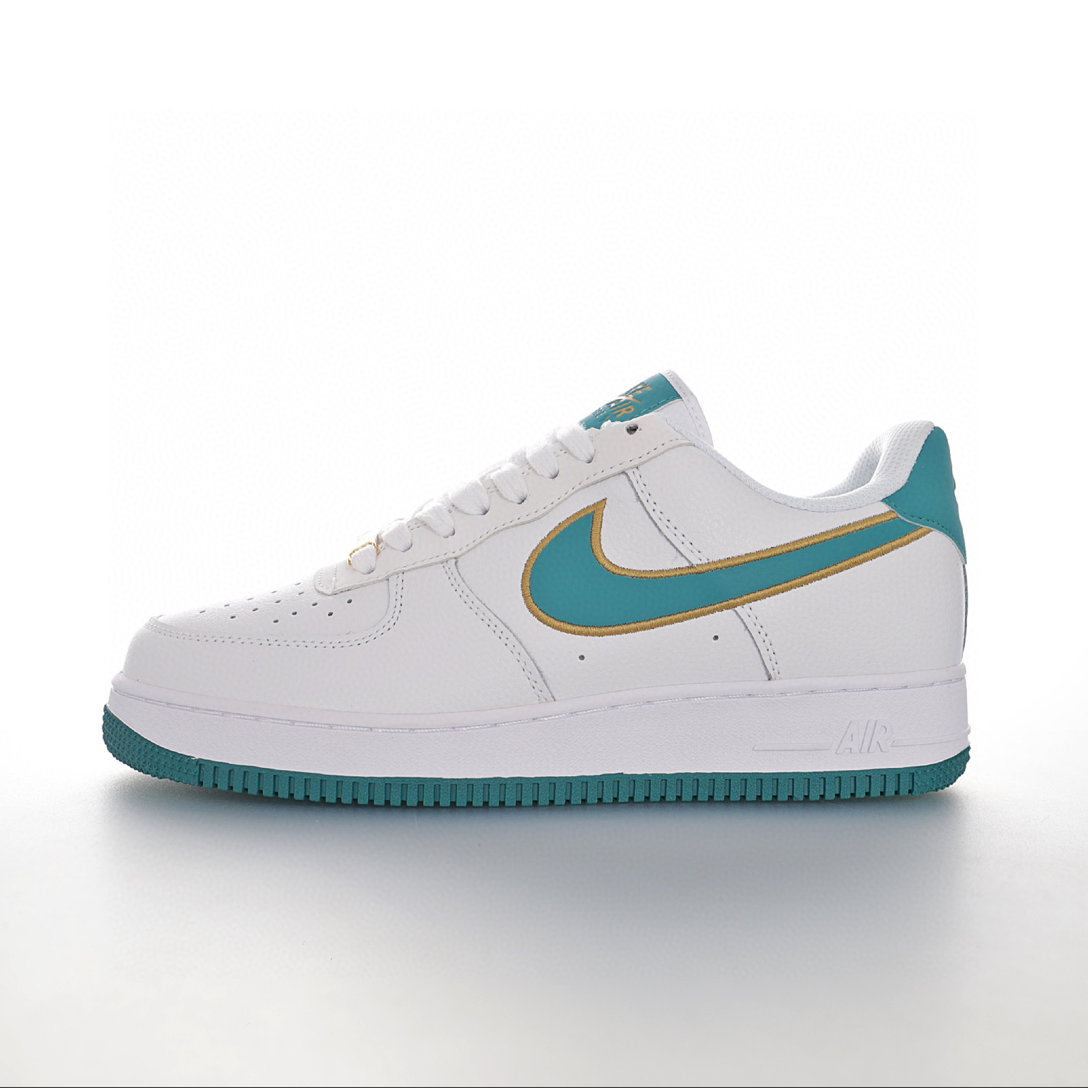 nike air force 1 - Verde Dorado Blanco