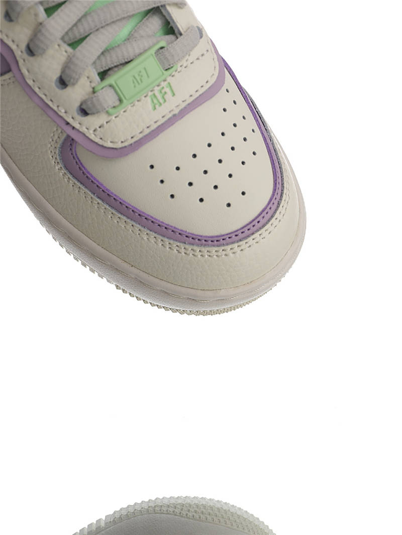 nike air force 1 - Rosado Amarillo Menta Blanco