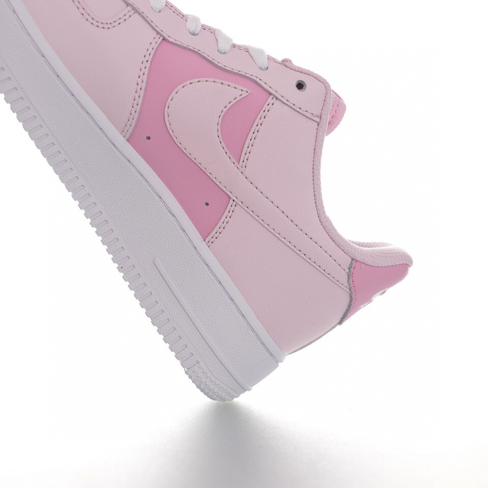 nike air force 1 - Rosado Blanco
