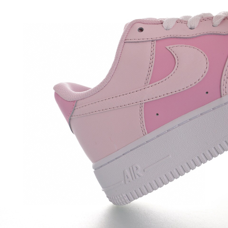 nike air force 1 - Rosado Blanco