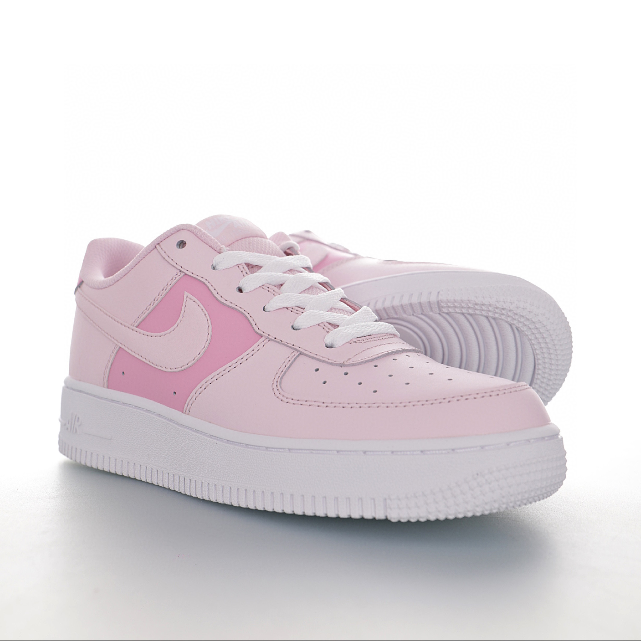 nike air force 1 - Rosado Blanco
