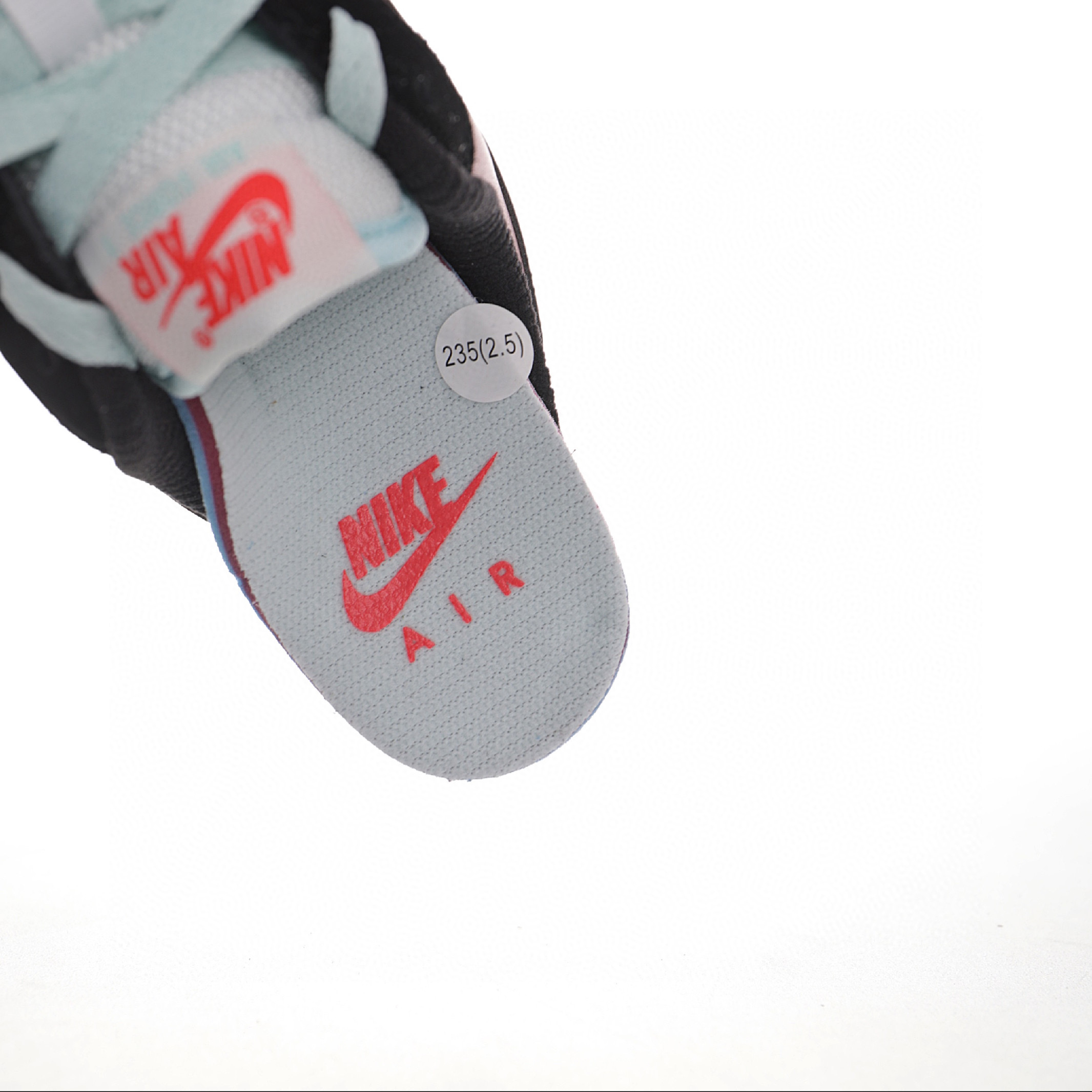 nike air force 1 - Negro Naranjo Rosado Blanco