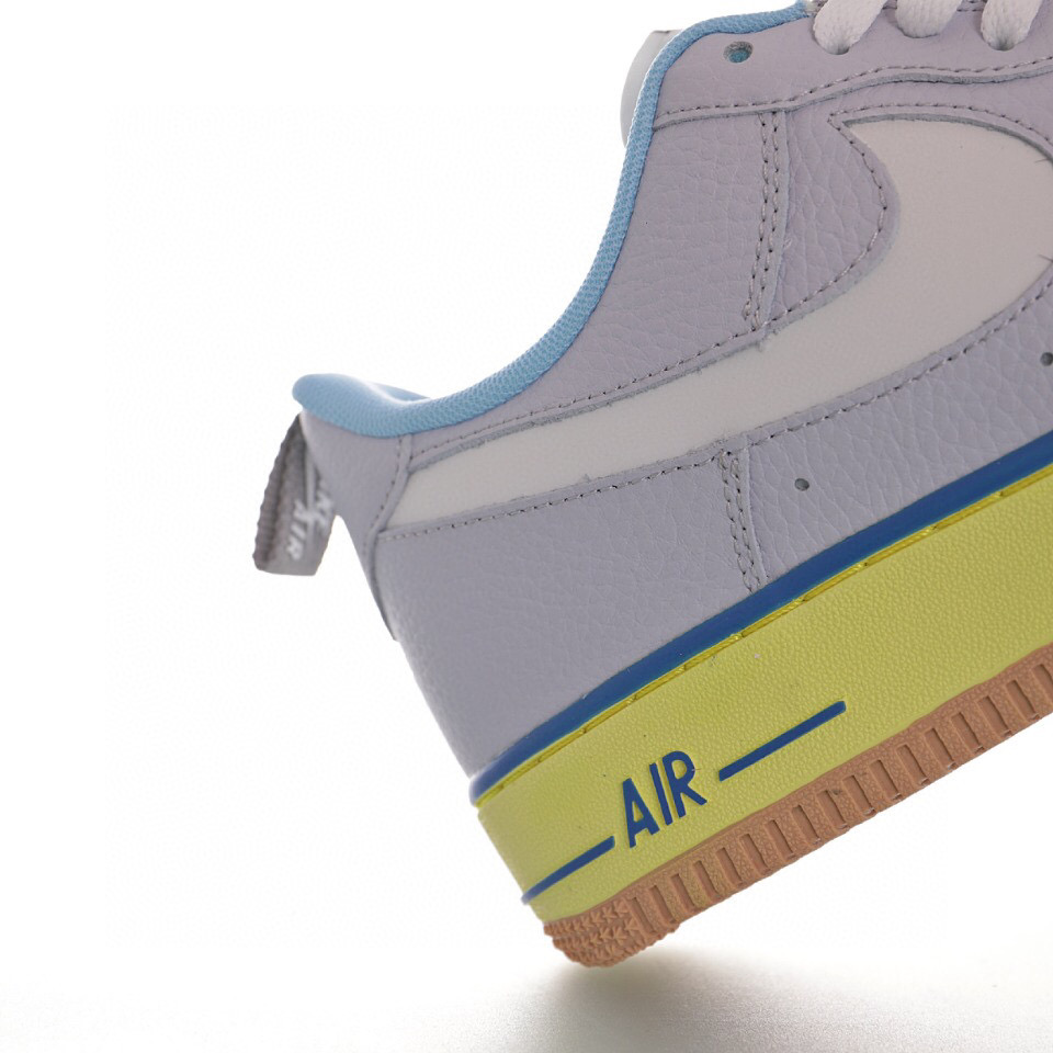 nike air force 1 - Morado Cafe Amarillo Celeste