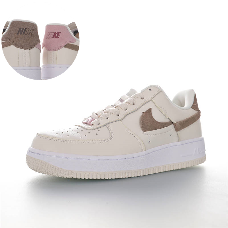 nike air force 1 - Cafe Rosado Blanco