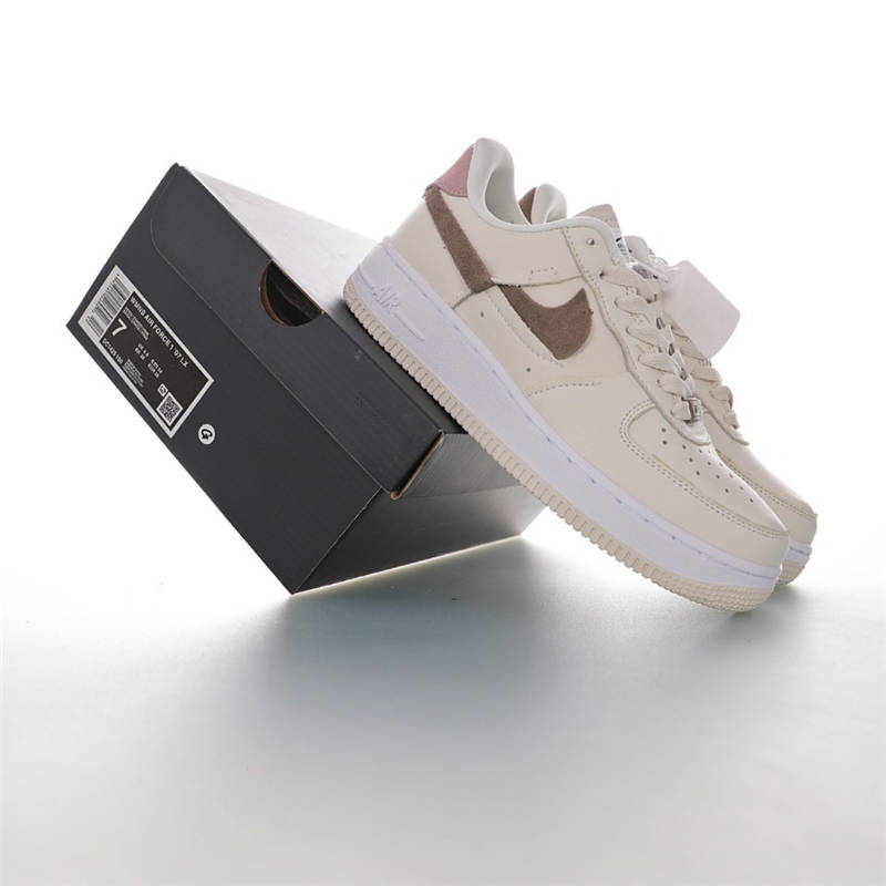 nike air force 1 - Cafe Rosado Blanco