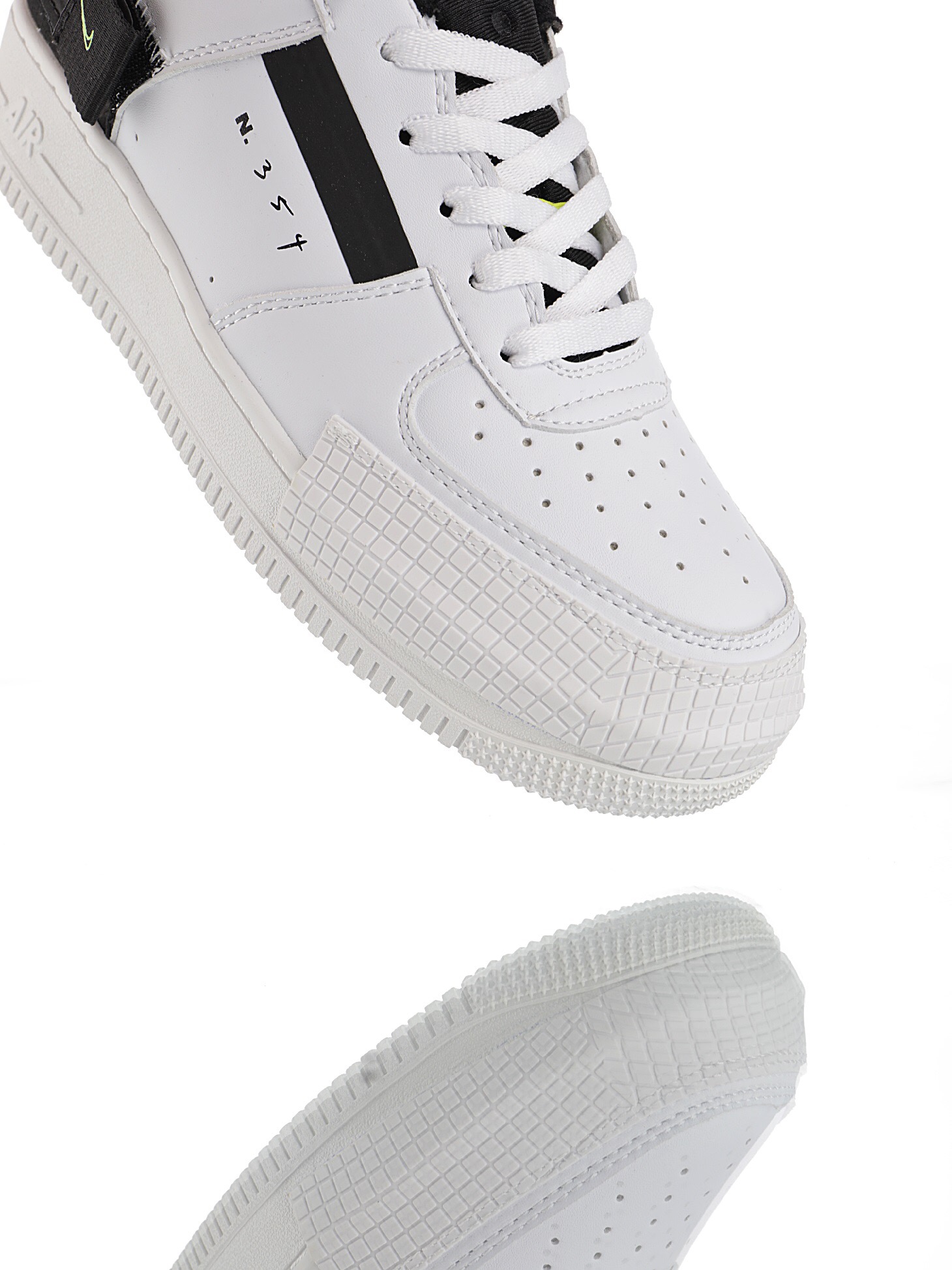 nike air force 1 - Negro Blanco