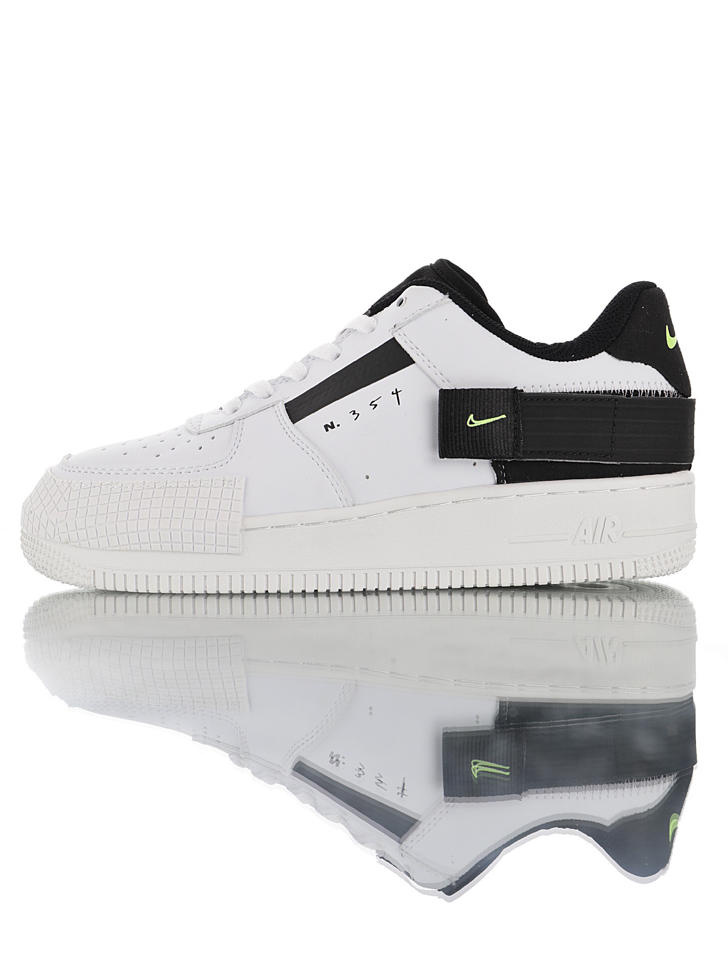 nike air force 1 - Negro Blanco