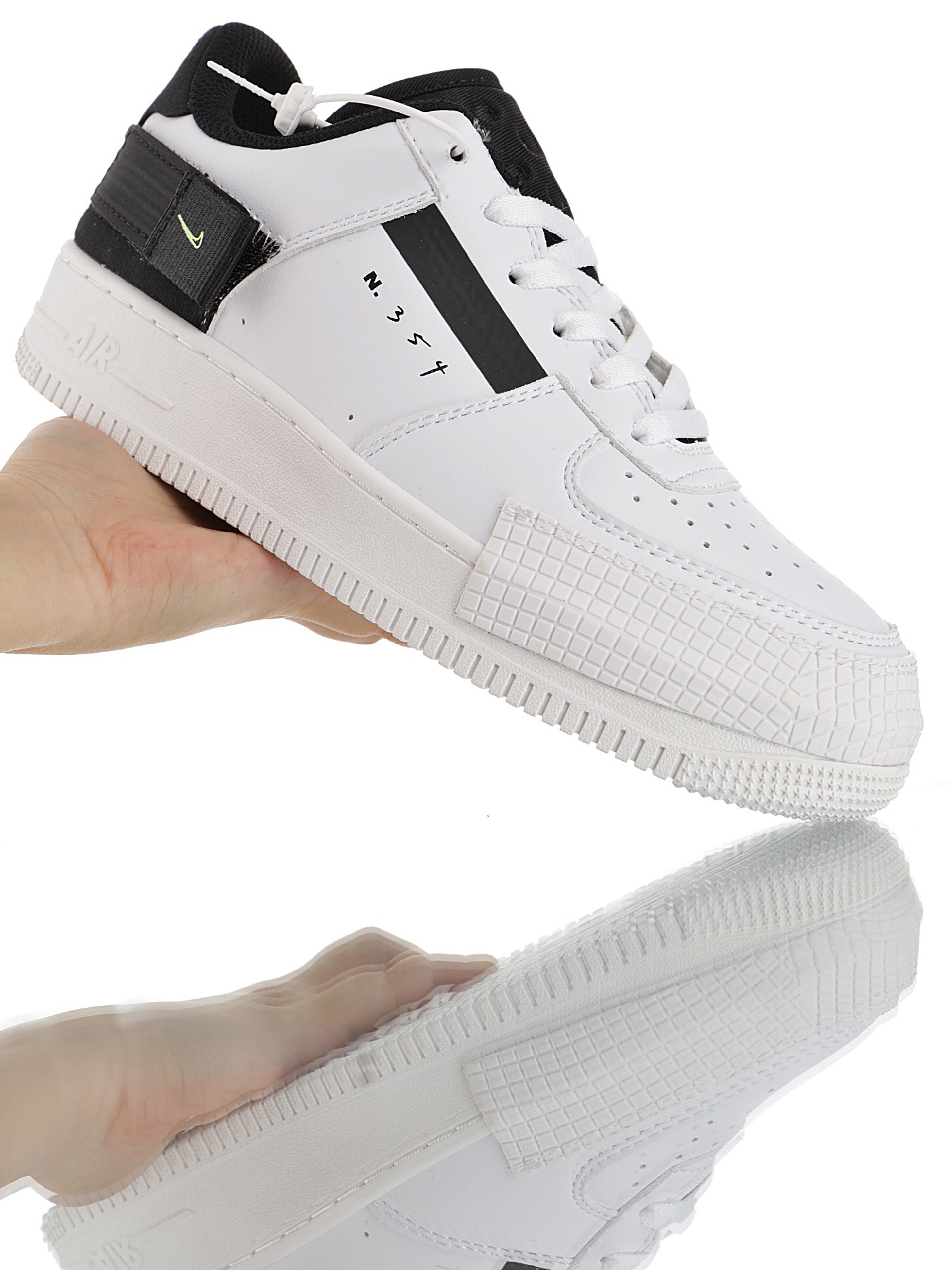 nike air force 1 - Negro Blanco