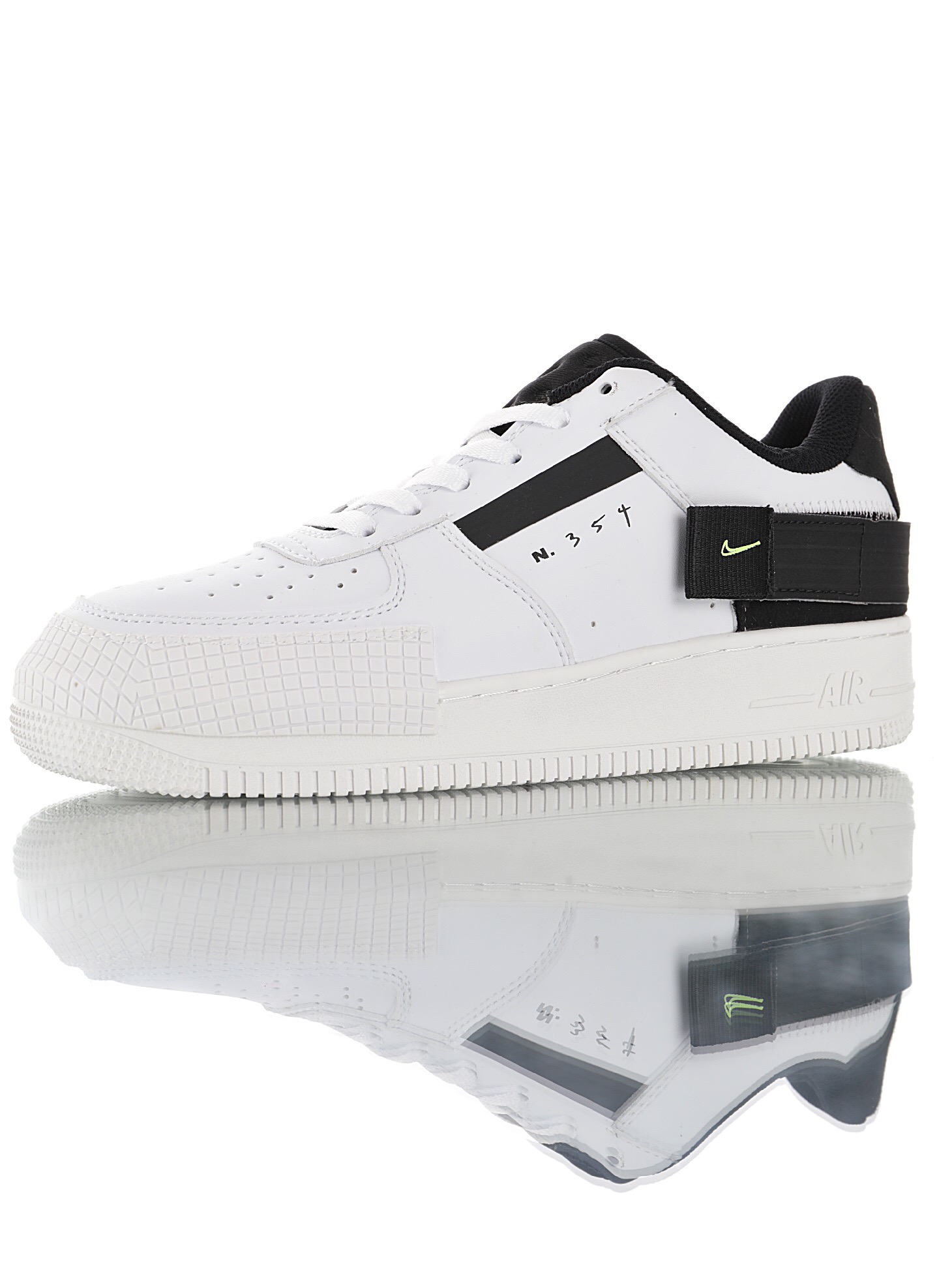 nike air force 1 - Negro Blanco