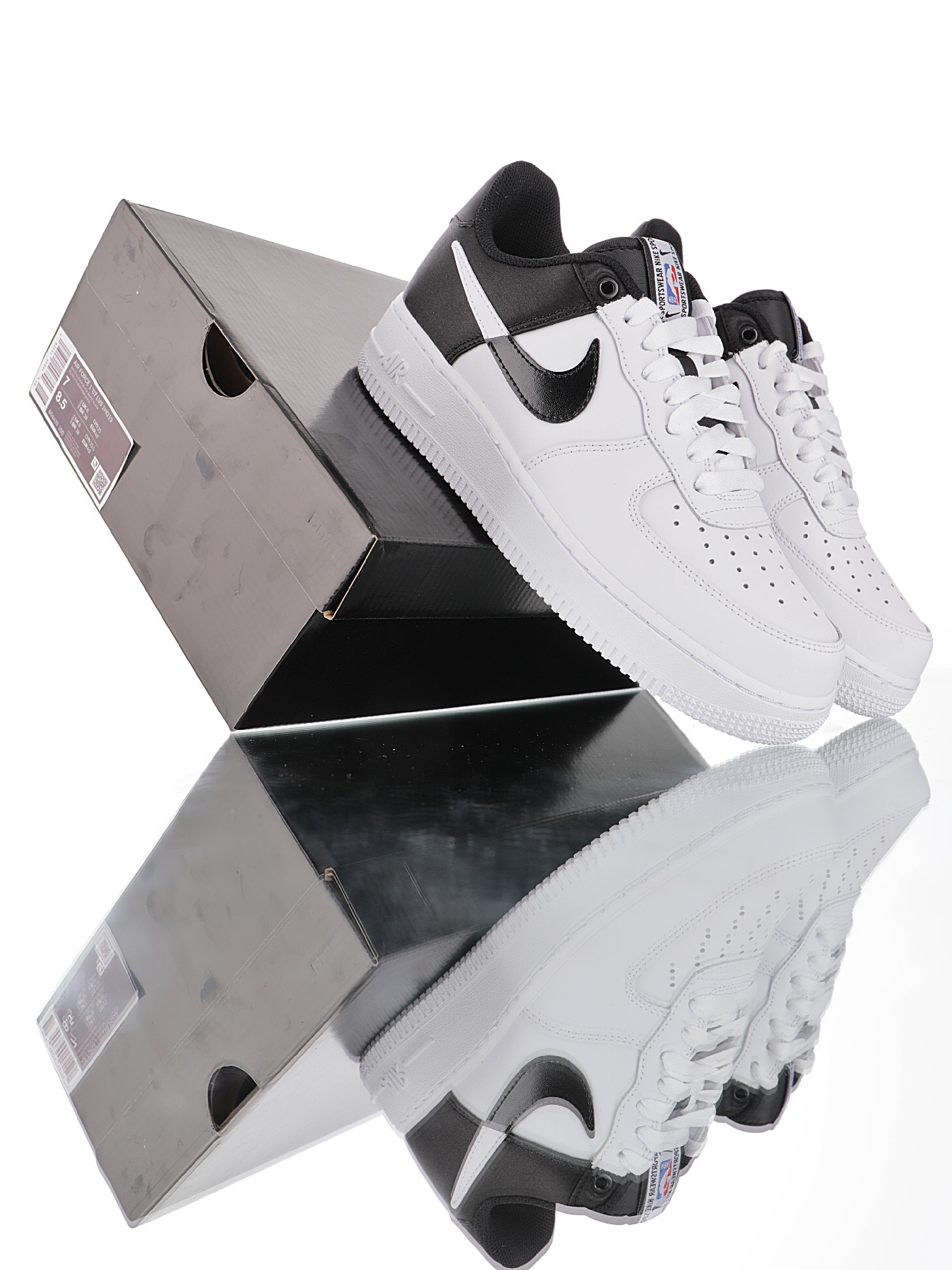 nike air force 1 - Negro Blanco