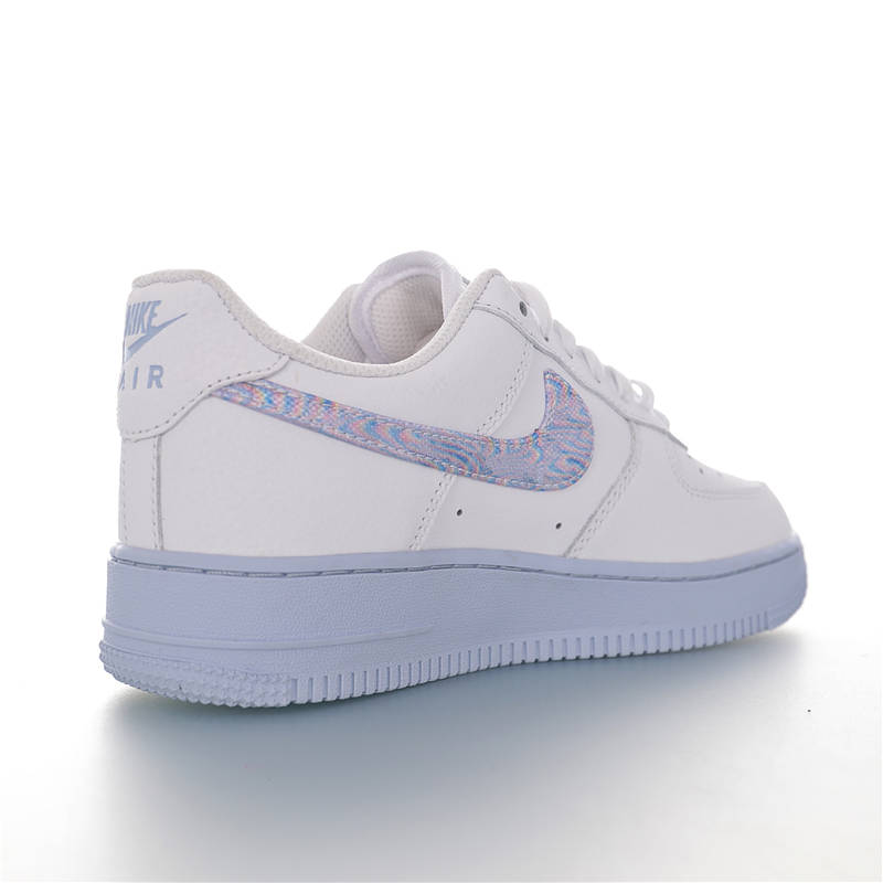 nike air force 1 - Blanco Arcoiris Gris