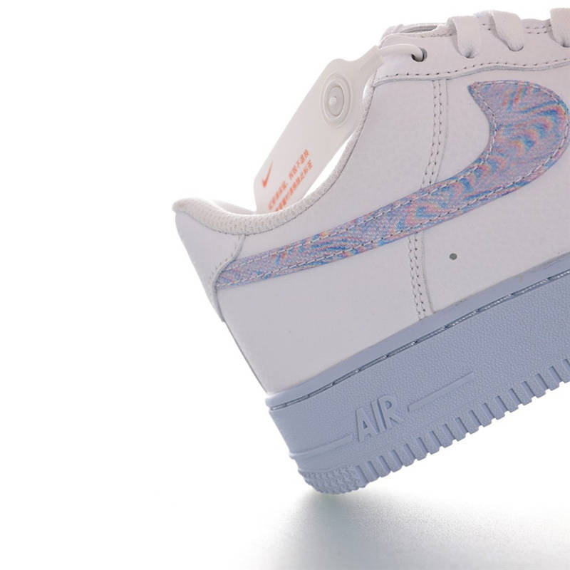nike air force 1 - Blanco Arcoiris Gris