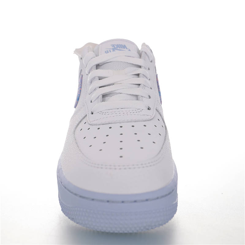 nike air force 1 - Blanco Arcoiris Gris