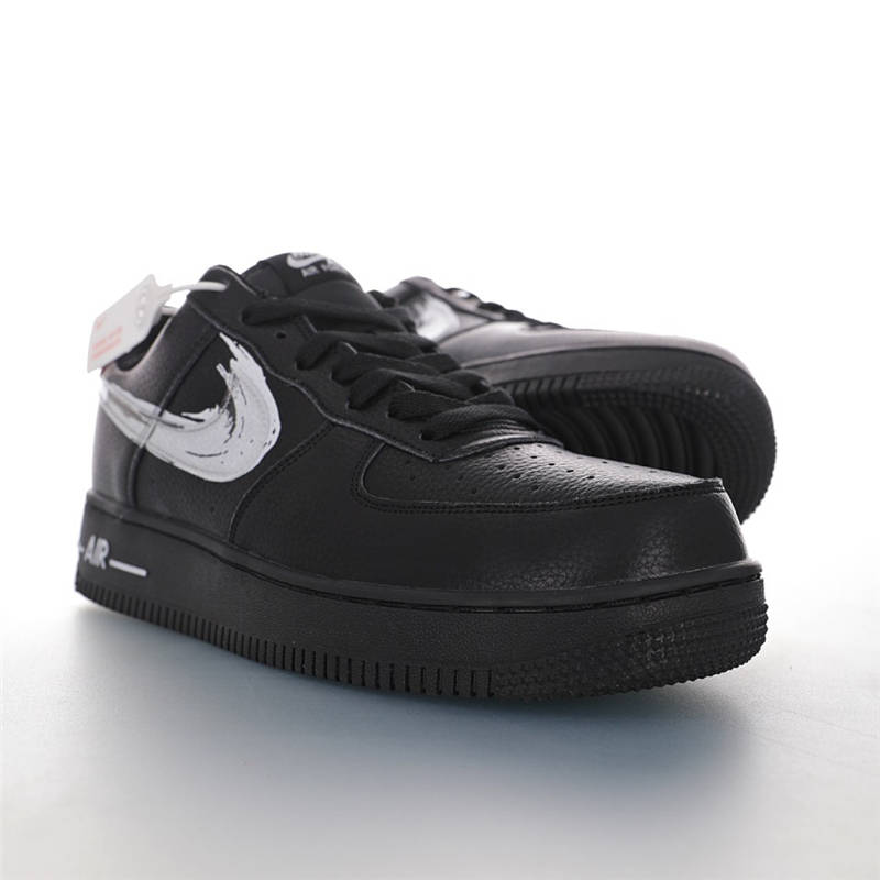 nike air force 1 - Negro Rojo Blanco