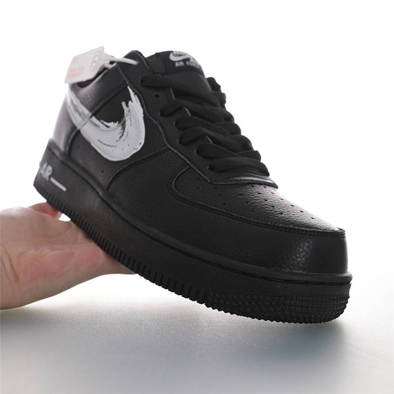 nike air force 1 - Negro Rojo Blanco