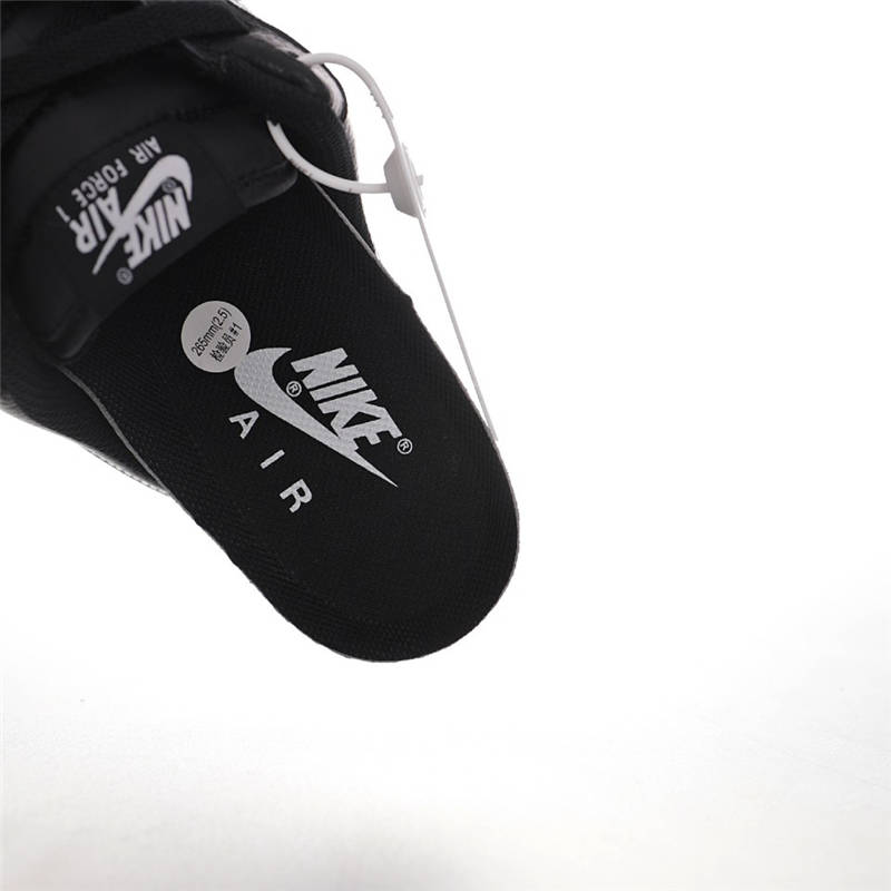 nike air force 1 - Negro Rojo Blanco
