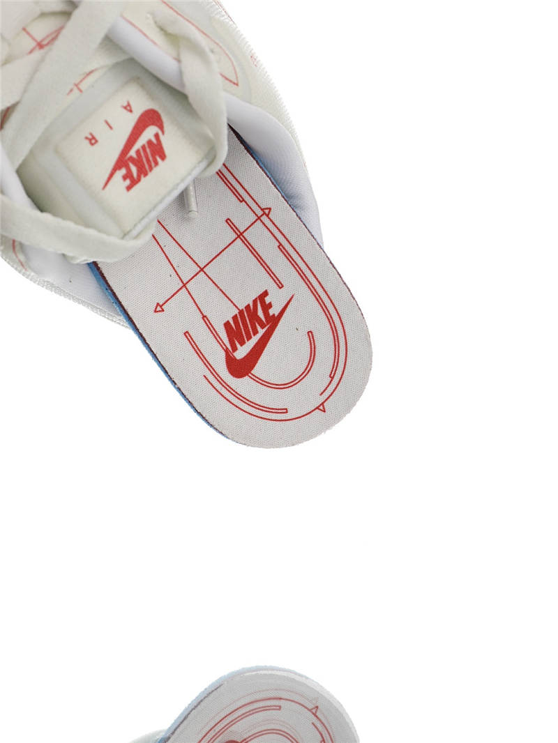 nike air force 1 - Vainilla Blanco Naranjo
