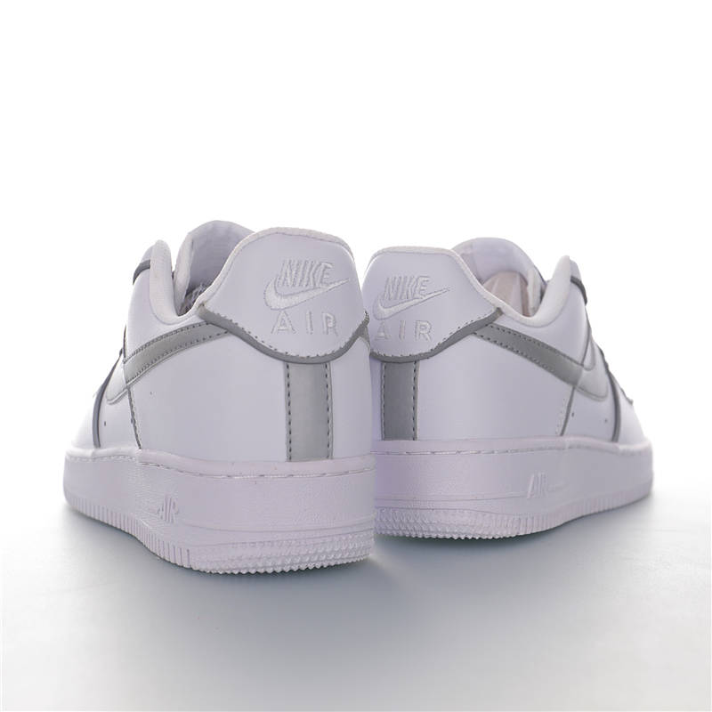 nike air force 1 - Gris Blanco