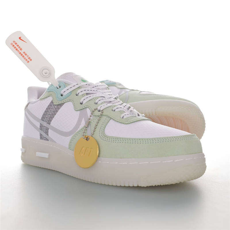 nike air force 1 - Blanco Menta Gris