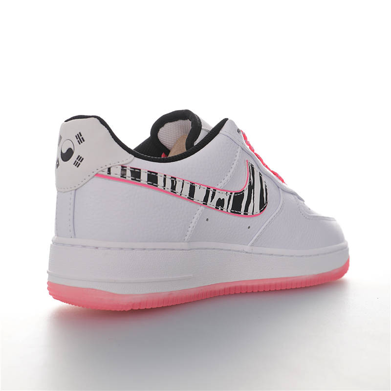 nike air force 1 - Rosado Blanco Negro