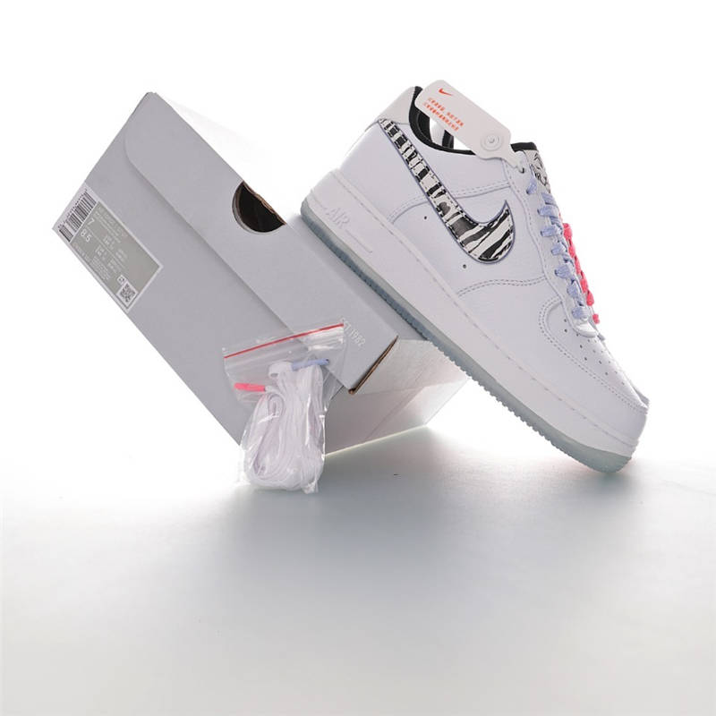 nike air force 1 - Rosado Blanco Negro