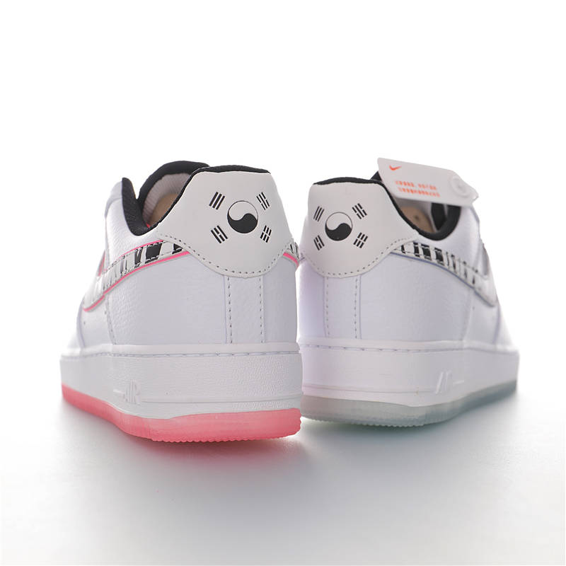 nike air force 1 - Rosado Blanco Negro