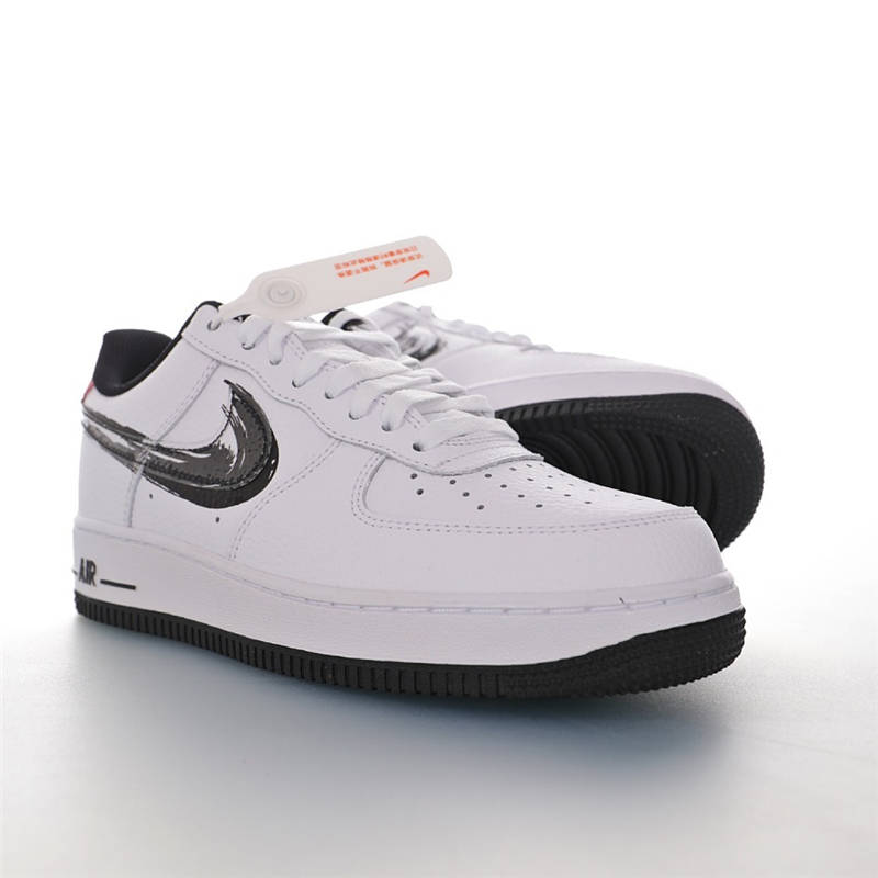 nike air force 1 - Negro Rojo Blanco