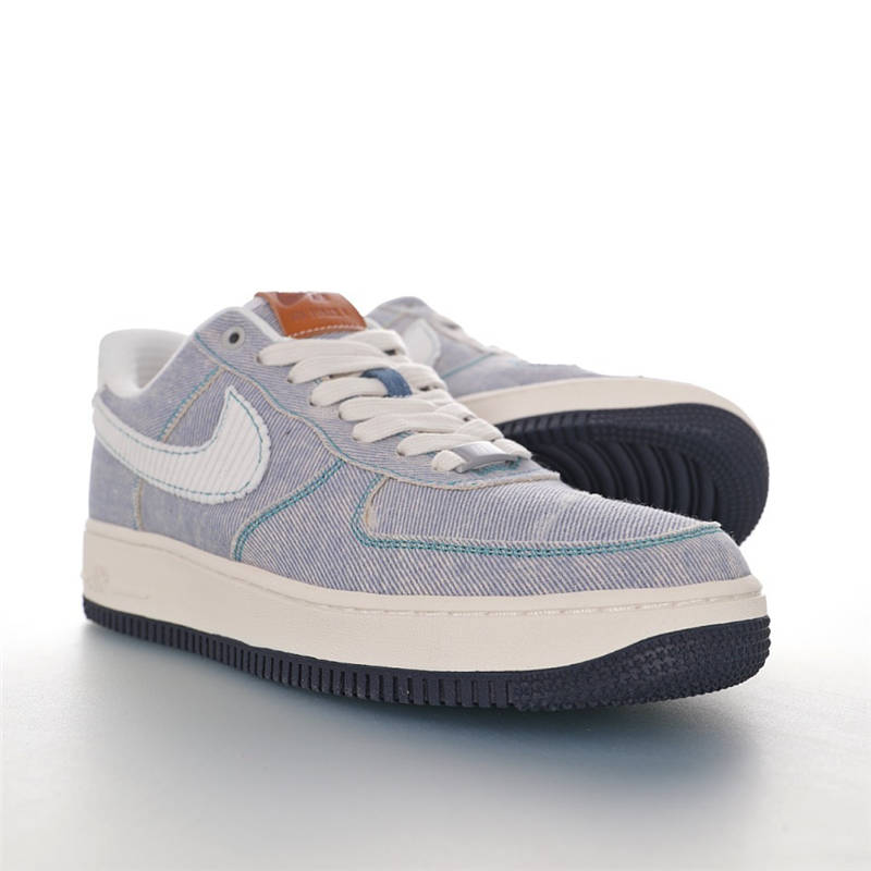 nike air force 1 - Celeste Cafe Blanco