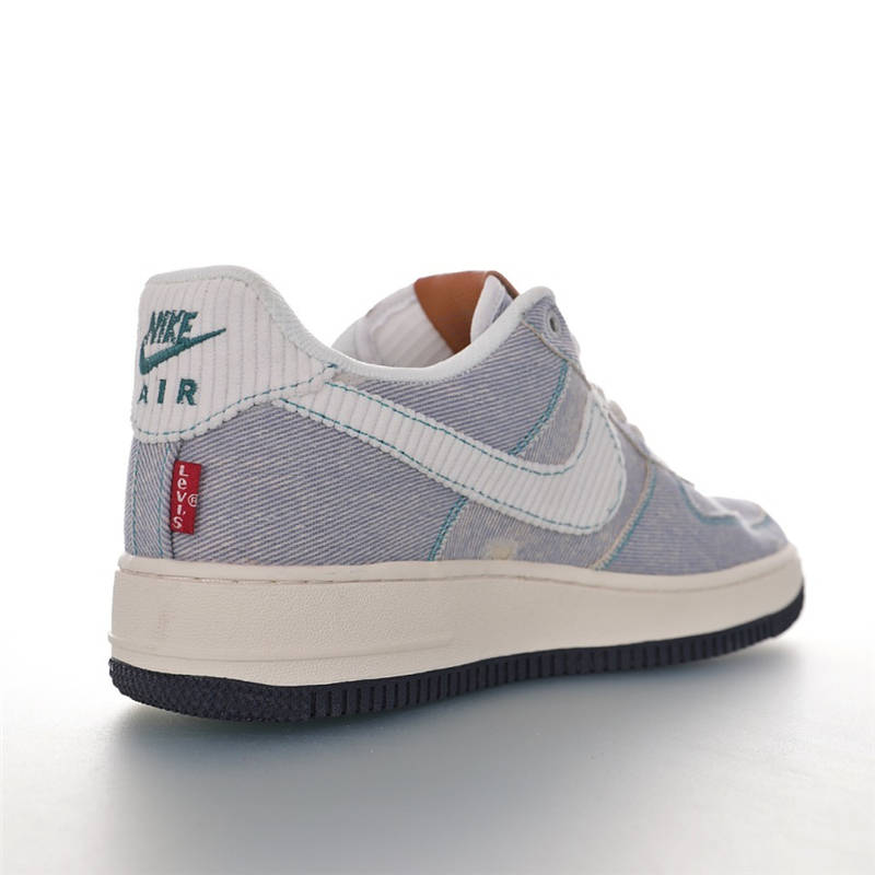 nike air force 1 - Celeste Cafe Blanco
