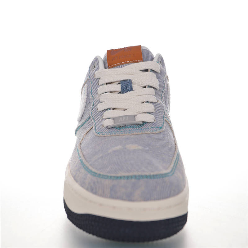 nike air force 1 - Celeste Cafe Blanco
