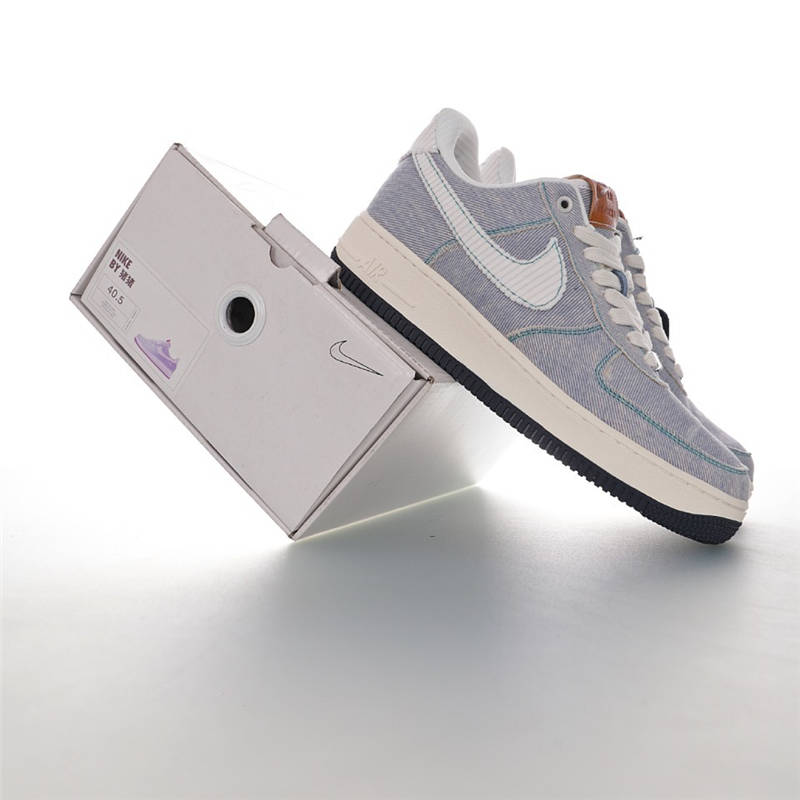 nike air force 1 - Celeste Cafe Blanco