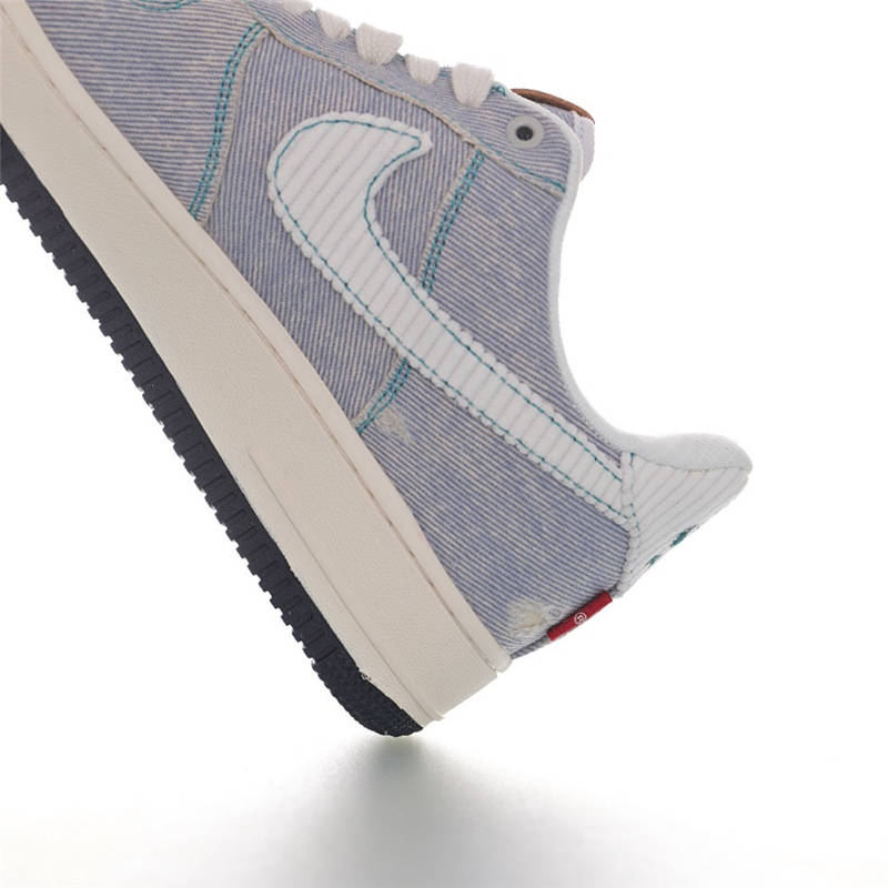nike air force 1 - Celeste Cafe Blanco