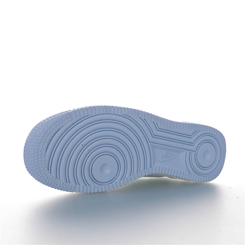 nike air force 1 - Blanco Celeste